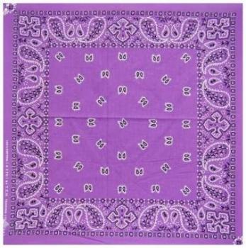 Bandana: Lavendel