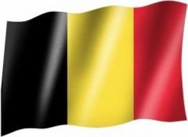 Fahne: Belgien