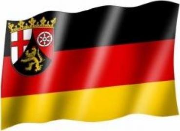 Fahne: Rheinland-Pfalz