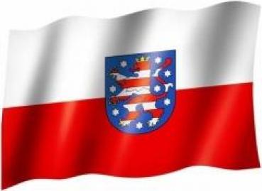 Fahne: Thüringen