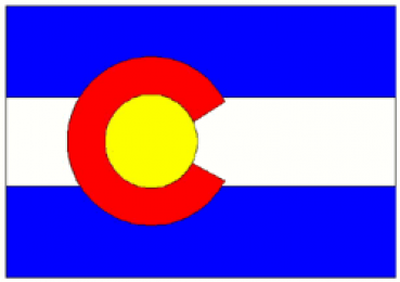 Fahne: US-Colorado