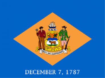 Fahne: US-Delaware
