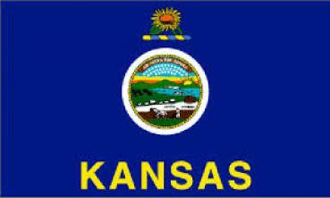 Fahne: US-Kansas