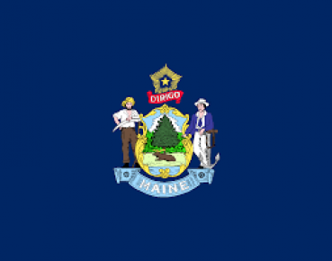 Fahne: US-Maine