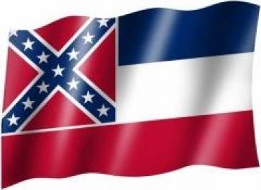 Fahne: US-Mississippi