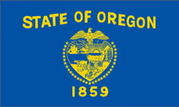 Fahne: US-Oregon