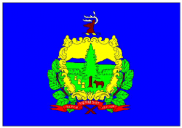 Fahne: US-Vermont