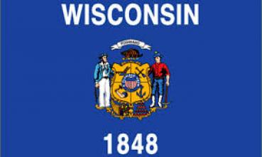 Fahne: US-Wisconsin