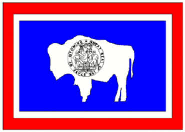 Fahne: US-Wyoming