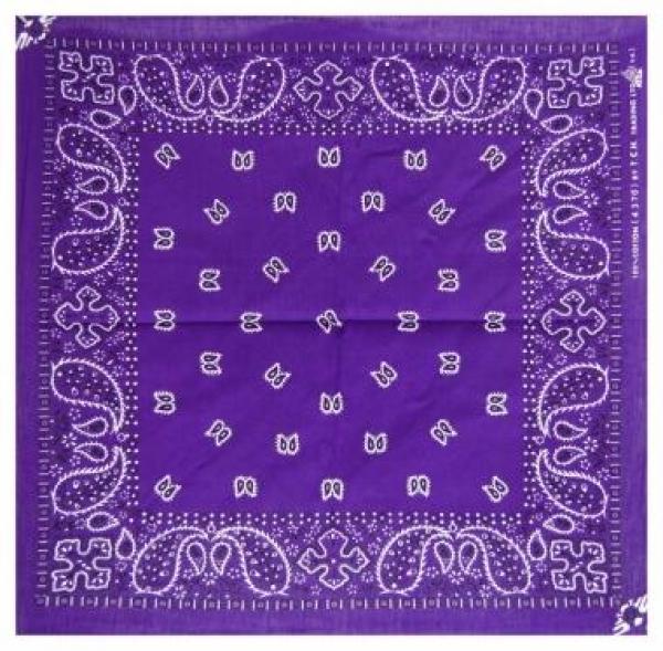 Bandana: Violett