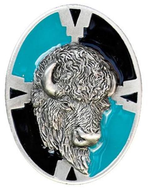 Bolotie: Bisonkopf