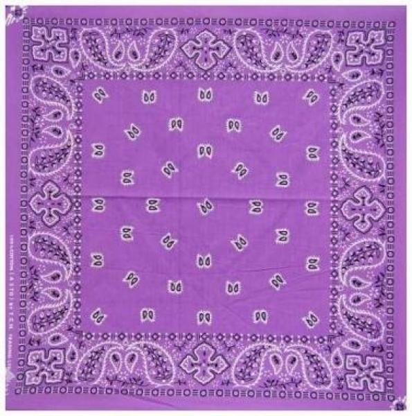 Bandana: Lavendel