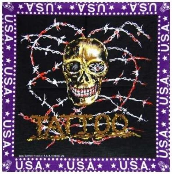 Bandana:  USA Tatoo