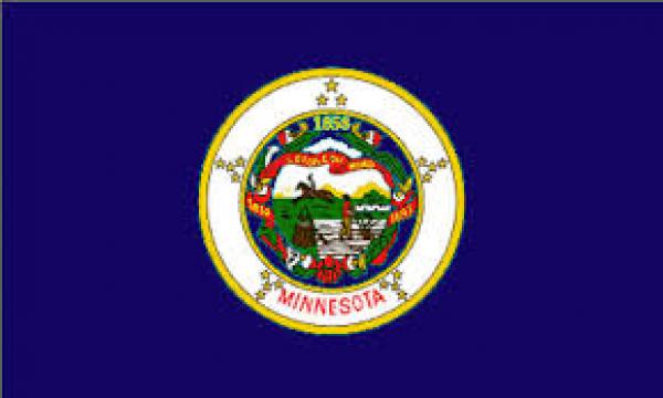Fahne: US-Minnesota